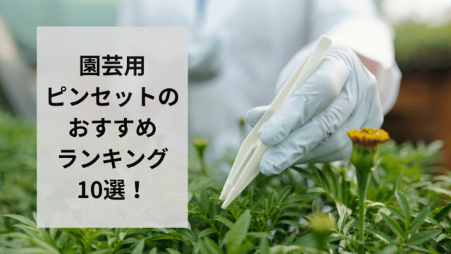園芸用ピンセットのおすすめランキング10選！